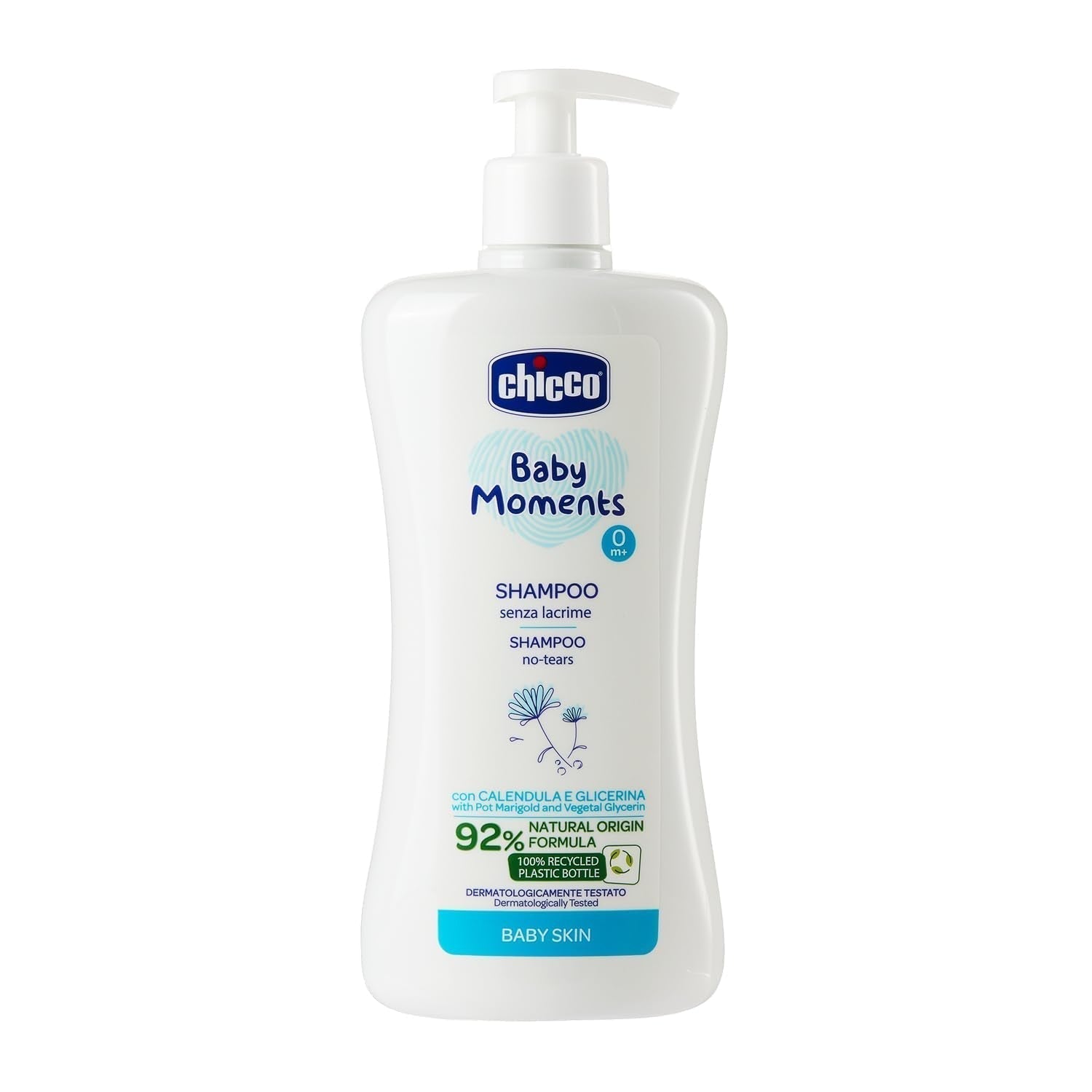 Chicco Kindershampoo – Bad und Hautpflege Naty Shop 500 ml (1 Packung)