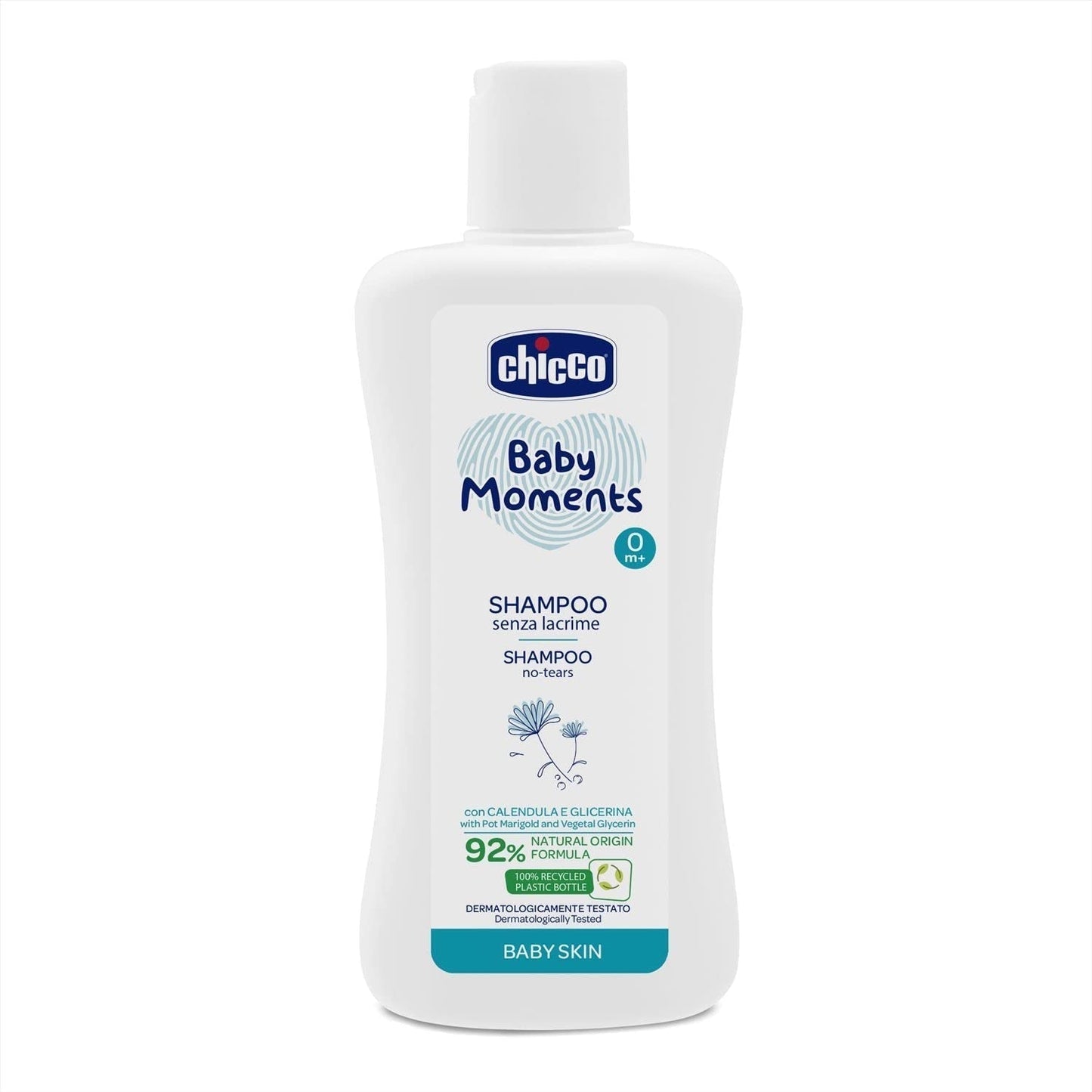 Chicco Kindershampoo - Bade- und Hautpflege Naty Shop 1 Stück (1 Packung)