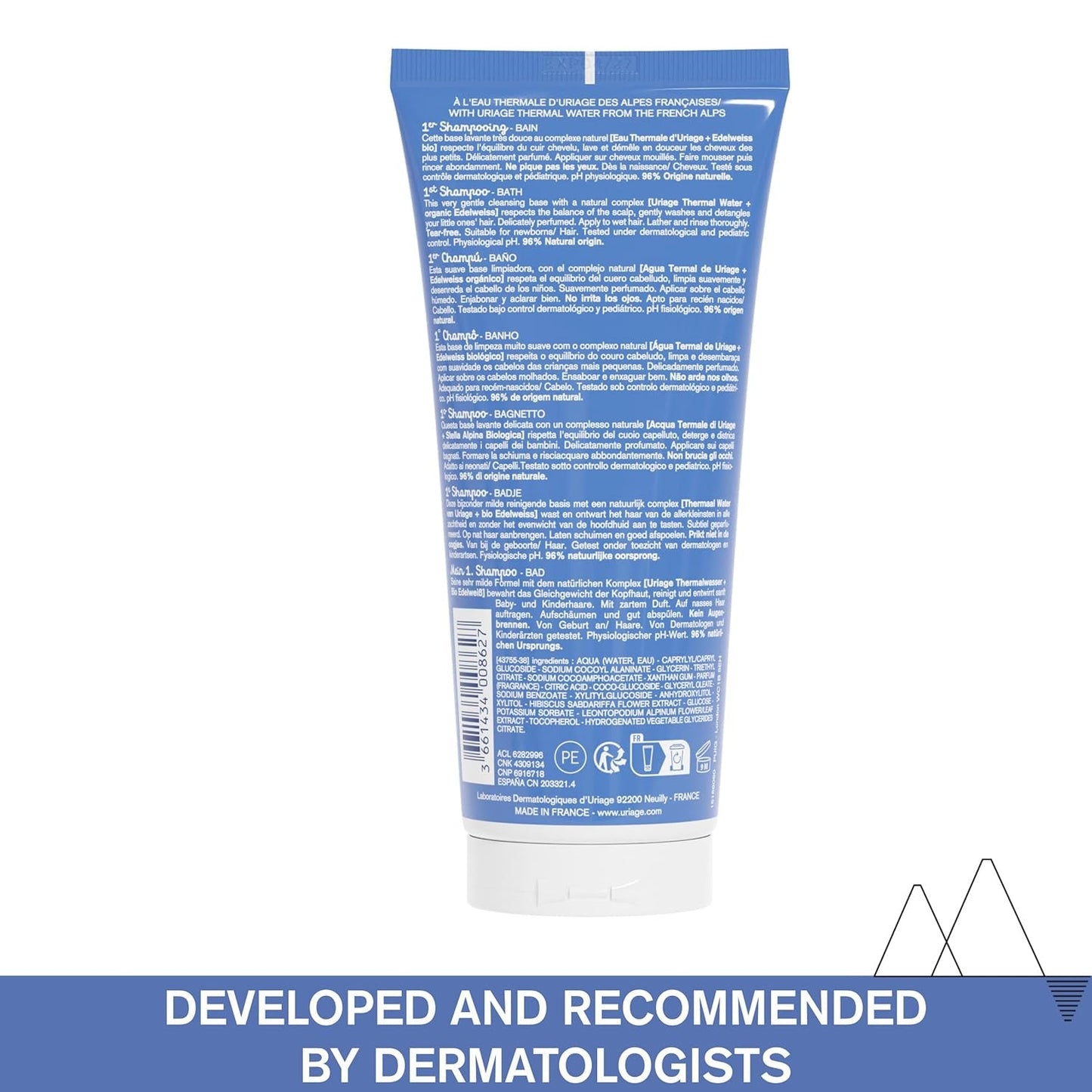 Uriage Kindershampoo, 200 ml Kinder - Bade- und Hautpflege Naty Shop