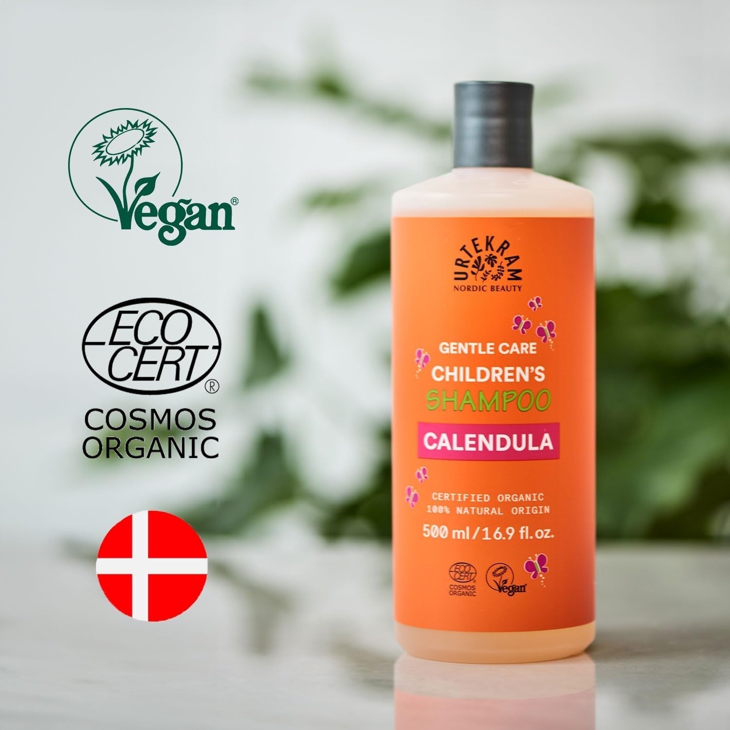 Bio-Urtekram-Kindershampoo, pflegeleicht, 500 ml Kinder - Bade- und Hautpflege Naty Shop