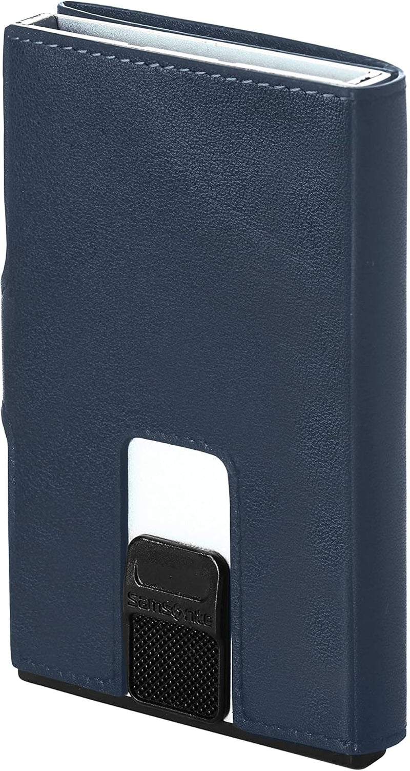 Samsonite Alu Fit SLG - Geldbörse, 10,2 cm, blau Herren-Geldbörse Naty Shop