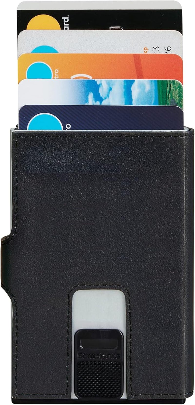 Samsonite Alu Fit SLG - Geldbörse, 10,2 cm, schwarz (schwarz) Herren Geldbörse Naty Shop