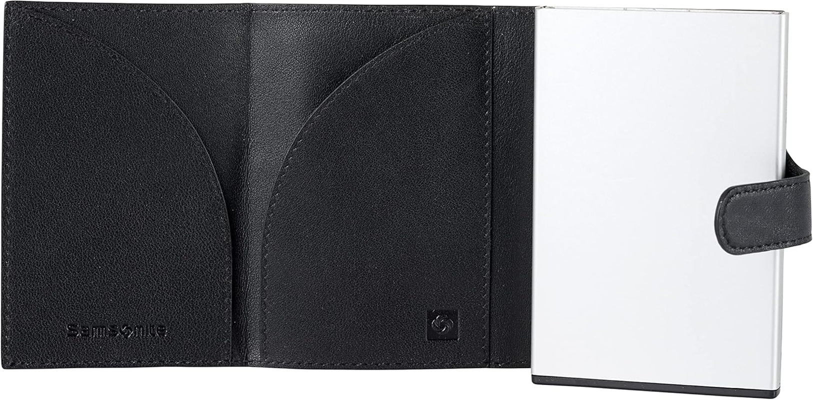 Samsonite Alu Fit SLG - Geldbörse, 10,2 cm, schwarz (schwarz) Herren Geldbörse Naty Shop