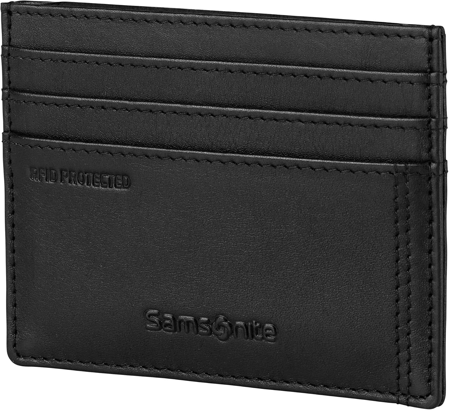 Samsonite Attack 2 SLG Reisezubehör – Umschlagkartenhalter, Kartenhalter (10 cm) Herren-Geldbörse Naty Shop Black (schwarz)