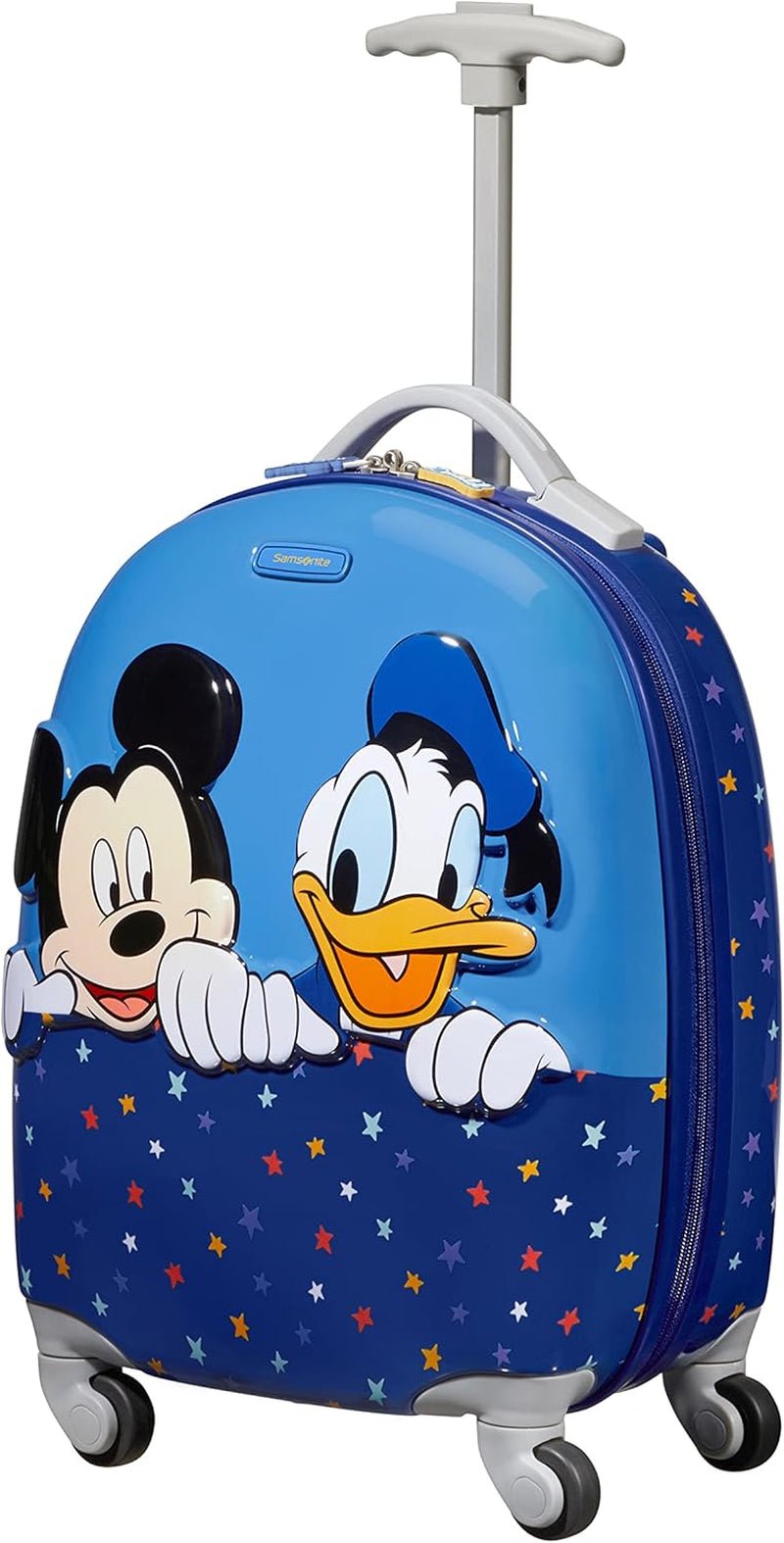 Samsonite Disney Ultimate 2.0 – Spinner S Kindergepäck Gepäck und Reiseausrüstung Naty Shop (Mehrfarbig) Mickey und Donald Stars Spinner Xs (46 cm – 20,5 l)