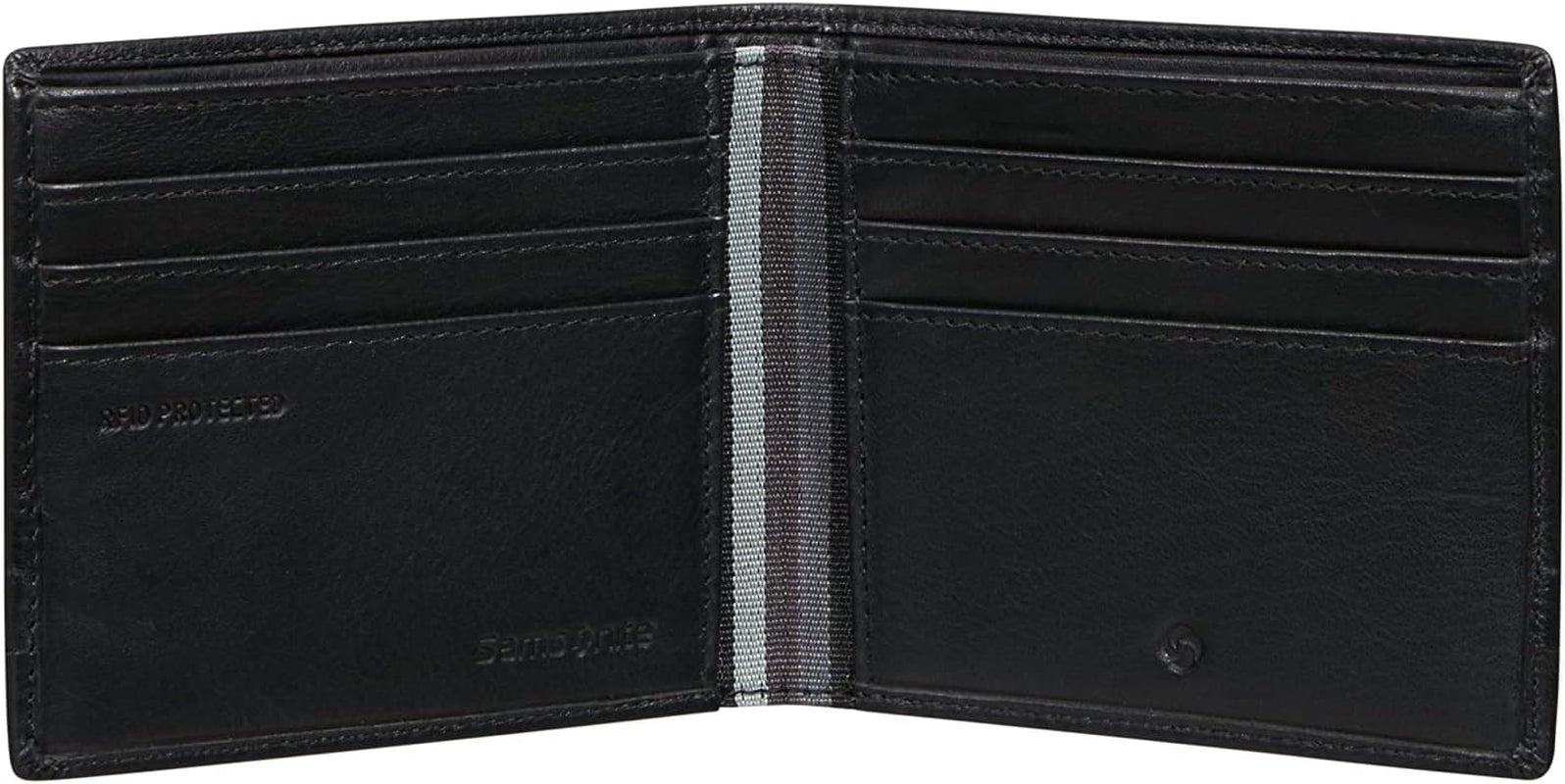 Samsonite Flagged SLG - Geldbörse, 10,5 cm, schwarz (schwarz) Herren-Geldbörse Naty Shop