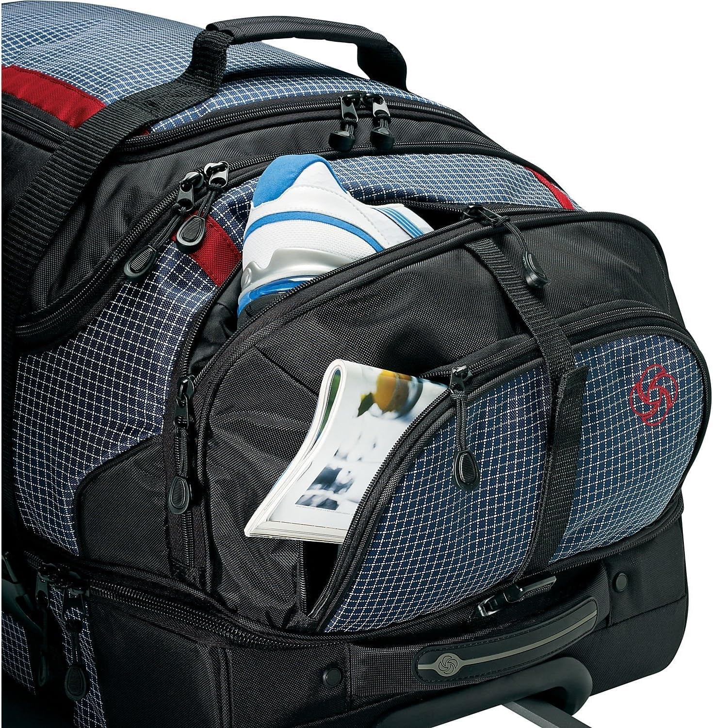 Samsonite Ripstop Reisetasche mit Rollen, Blau (Blau) - 46243 Gepäck und Reiseausrüstung Naty Shop