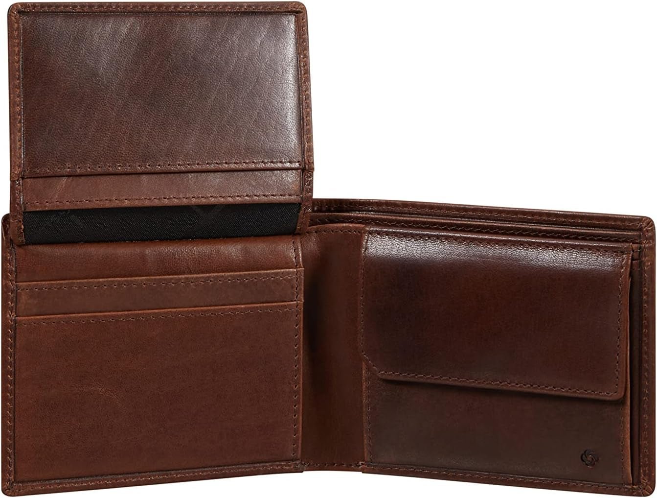 Samsonite Veggy SLG - Geldbörse, 10,5 cm, braun (dunkelbraun) Herren Geldbörse Naty Shop
