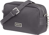 Samsonite Damen Karissa 2.0 - Umhängetasche Messenger Bag (1 Pack) Damentaschen Naty Shop Grau (Eco Dark Grey) Xs (21 cm)