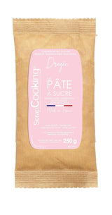 ScrapCooking - Pâte à Sucre Vert Sauge 250g - Colorant d'Origine Naturelle - Sans Gluten, Sans Huile de Palme - Pour Gâteaux, Pâtisseries Anniversaire - Vert Pastel - Fabrikie en France - 7621 Zuckerpaste Naty Shop Pastellrosa