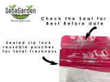 Seba Garden Premium gefriergetrocknete Erdbeeren, köstliche mediterrane Erdbeeren, gentechnikfrei und vegan (100 g) Trockenprodukte Mein Shop