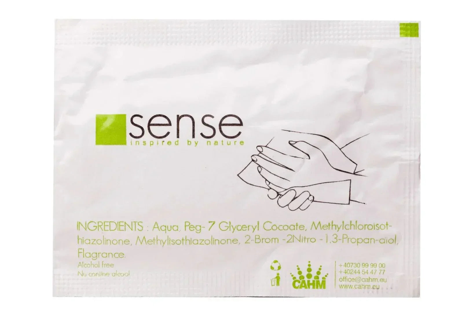 Erfrischende Hotelserviette – Sense Cosmetica Hoteliera Naty Shop