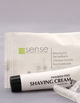 Hotelcreme + Rasierer-Set – Sense Cosmetica Hoteliera Naty Shop