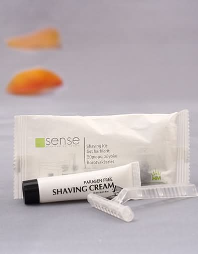 Hotelcreme + Rasierer-Set – Sense Cosmetica Hoteliera Naty Shop