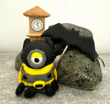 Set mit 2 essbaren Zuckerdekorationen, Batminion Zuckerpastendekorationen Nati Shop