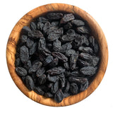 SIVIFOOD Jumbo schwarze Sultaninen 300 g – große und köstliche schwarze Sultaninen von höchster Qualität, natürlich getrocknete, süße, fruchtige Trauben, ungeschwefelt, ungesüßt, ungesüßt, ölfrei, Kishmish-Zusätze, dehydrierte Produkte, Naty Shop