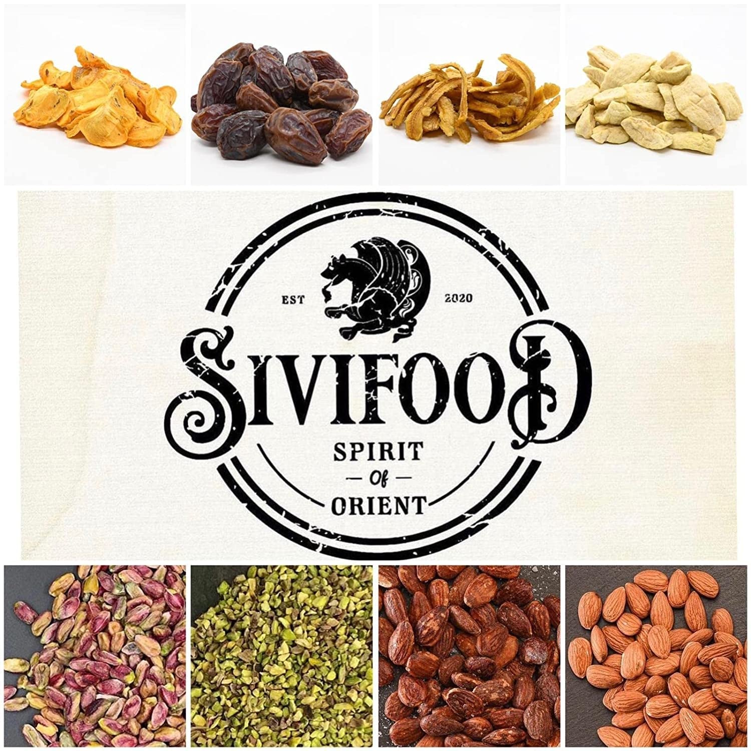 SIVIFOOD Jumbo schwarze Sultaninen 300 g – große und köstliche schwarze Sultaninen von höchster Qualität, natürlich getrocknete, süße, fruchtige Trauben, ungeschwefelt, ungesüßt, ungesüßt, ölfrei, Kishmish-Zusätze, dehydrierte Produkte, Naty Shop