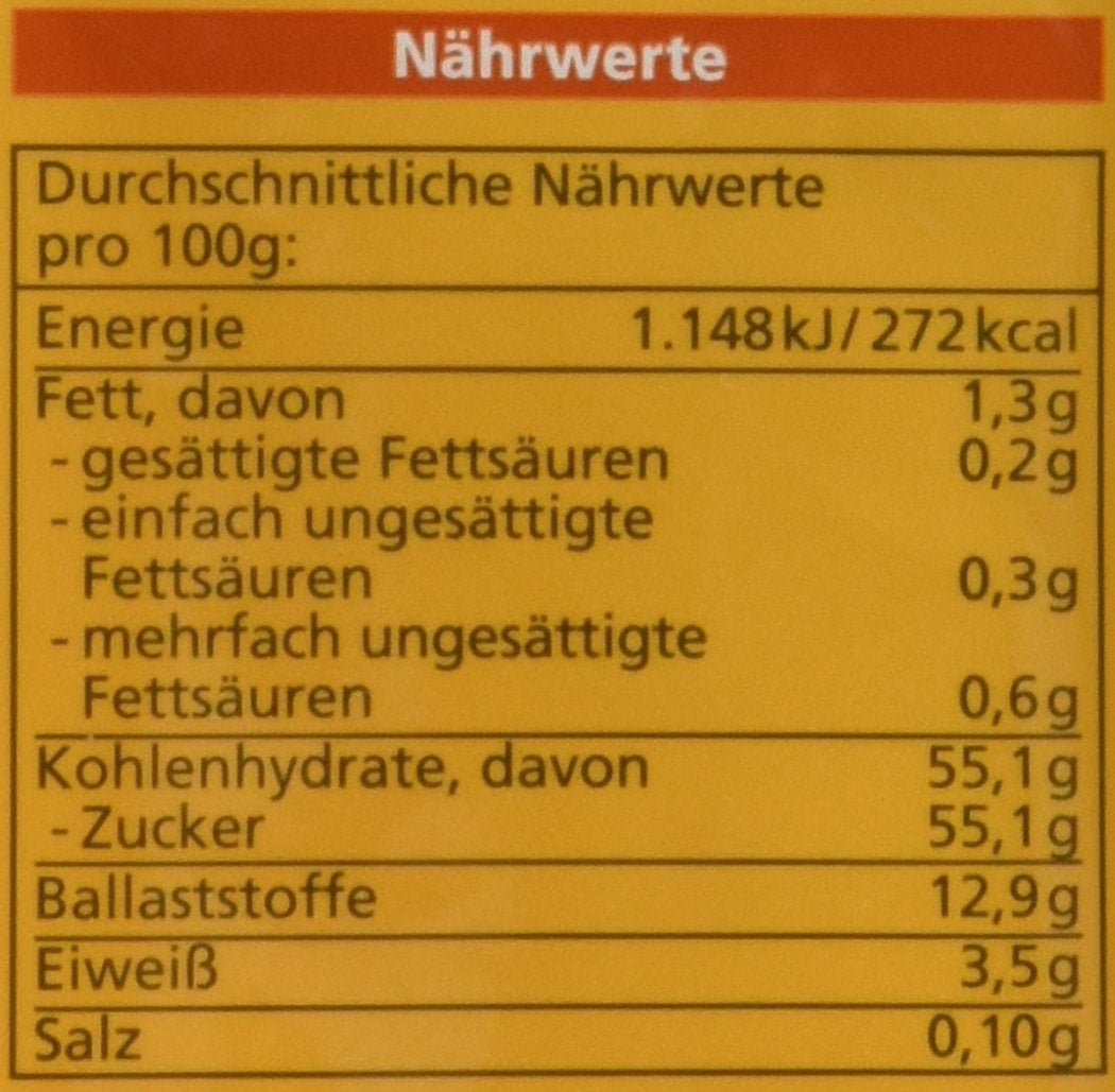 Getrocknete Bio-Feigen, 250g Naty Shop dehydrierte Produkte