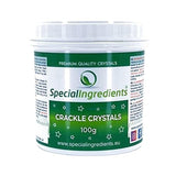 Besondere Zutaten Crackle Crystals Crackle 500 g Höchste Qualität, gentechnikfrei, ideal für Kuchen, Süßigkeiten und Eiscreme Naty Shop Zuckerpaste 100 g