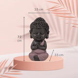 Baby Buddha Pink Toga Figur – Inspirierende und fröhliche Figur – Positive Talisman-Konzentration – Süße und spirituelle Geschenkidee – H 7 cm – Zen'Light Statuetten und Skulpturen Naty Shop