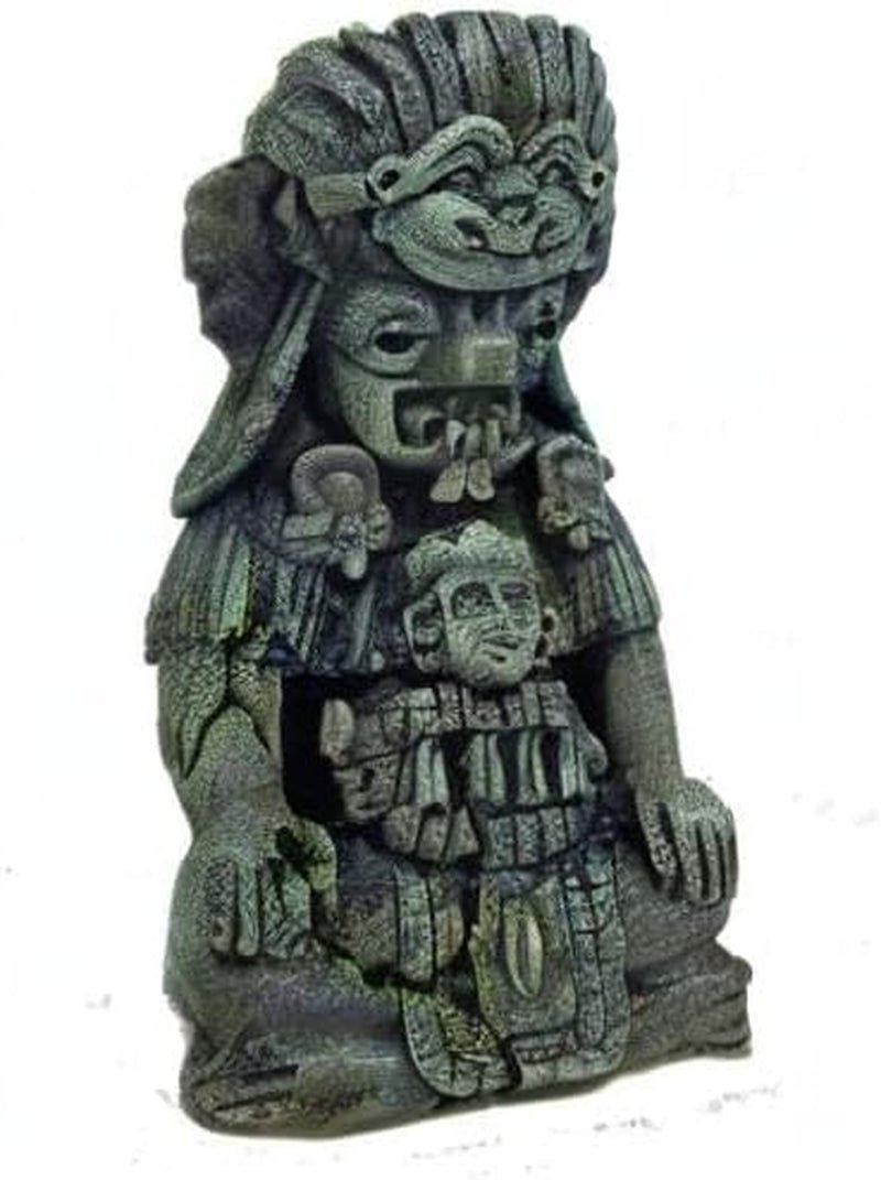 Wave Amtra Maya-Statue – Harzdekorationen für Aquarien, 14 cm Statuetten und Skulpturen Naty Shop