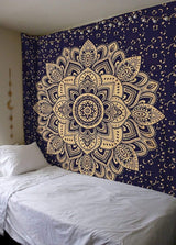 Tapisserie Aakriti Gallery Baumwoll-Mandala-Bettdecke Zuhause – Accessoires und Dekorationen Naty Shop