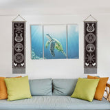 Wandteppich ahandmaker Wikinger Symbol Baum des Lebens Runen House - Accessoires und Dekorationen Naty Shop