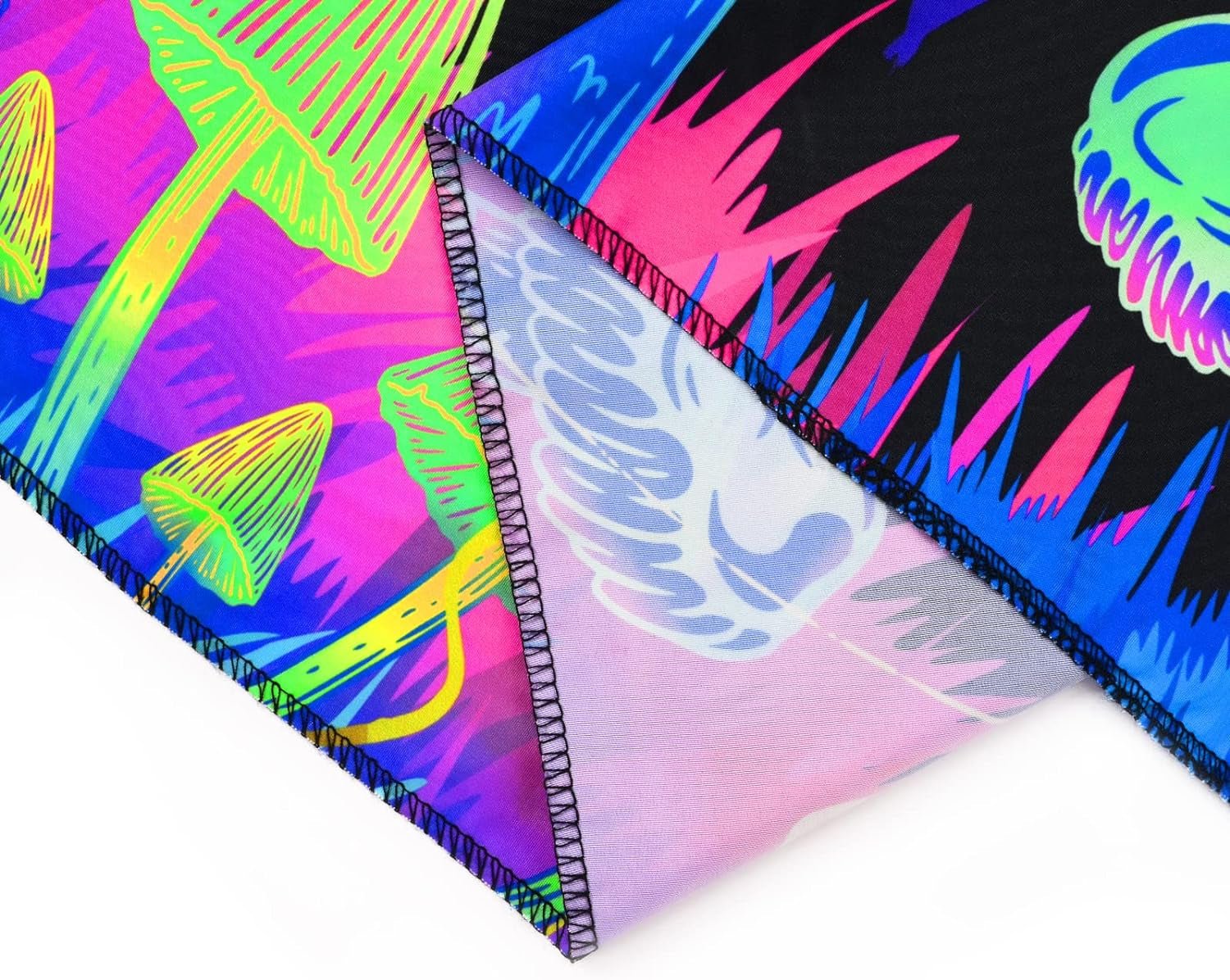 Gobelin Alishomtll Schwarzlicht abstrakte Wandkunst Zuhause – Accessoires und Dekorationen Naty Shop
