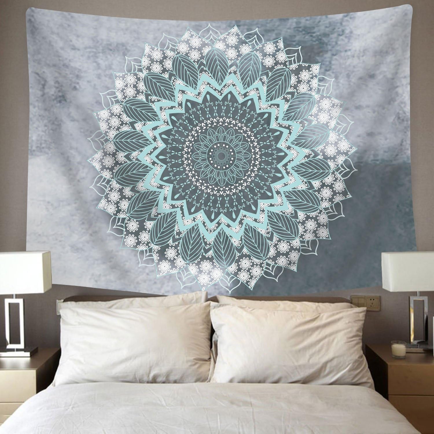 Wandteppich Alishomtll, indisches Mandala, Yoga, Hippie-Stoff, Zuhause – Accessoires und Dekorationen, Naty Shop