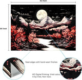 Tapisserie Alishomtll Bergszene Mondwald Berge Zuhause – Accessoires und Dekorationen Naty Shop
