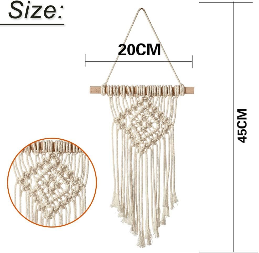 Gobelinstück zum Aufhängen, handgewebt, schickes Zuhause – Accessoires und Dekorationen Naty Shop