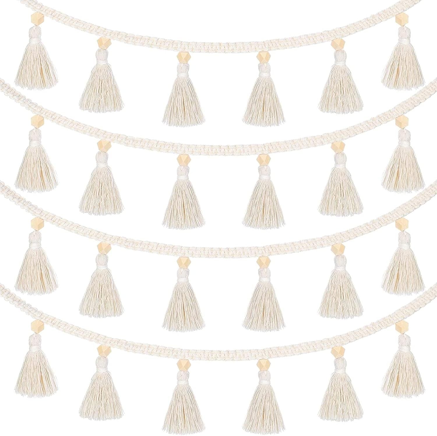 Gobelinstücke, Fransen, Girlanden, Banner, Baumwollstoffe, Zuhause – Accessoires und Dekorationen, Naty Shop, Standardtitel