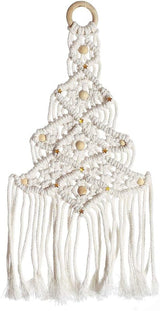 Tapisserie-Deko-Traumfänger, gewebte weiße Wanddekoration, Zuhause – Accessoires und Dekorationen, Naty Shop, Weihnachtsbaum