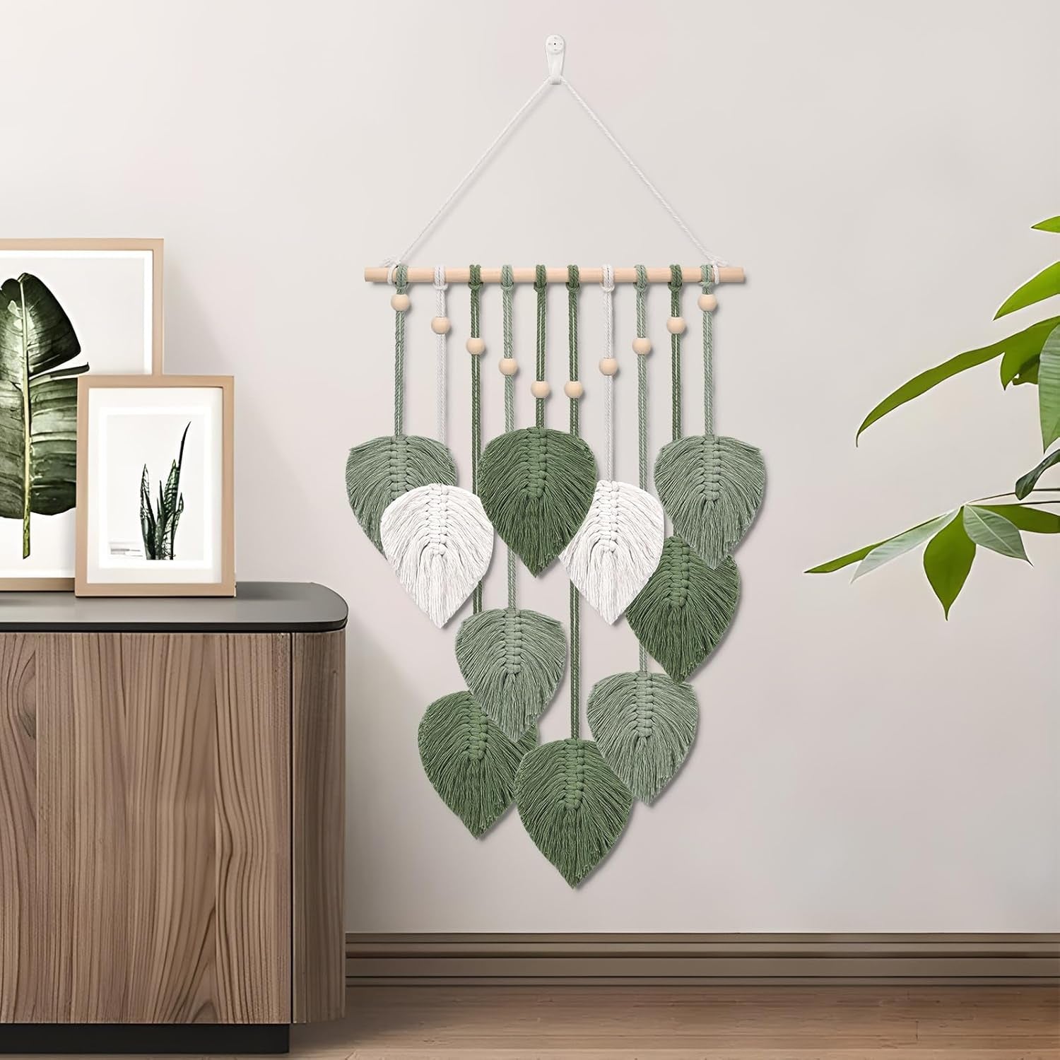 Grüner Deko-Wandteppich für Kinderzimmer. Zuhause – Accessoires und Dekorationen Naty Shop