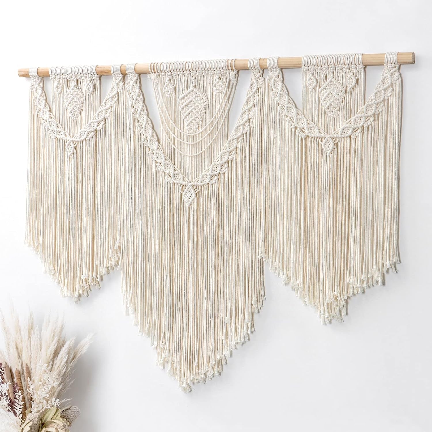 Dremisland Wandteppich, groß, Deko, gewebt, beige Zuhause – Accessoires und Dekorationen Naty Shop Frunza