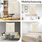 Wandteppich Mondphasen Geheimnis Konstellation Startseite – Accessoires und Dekorationen Naty Shop