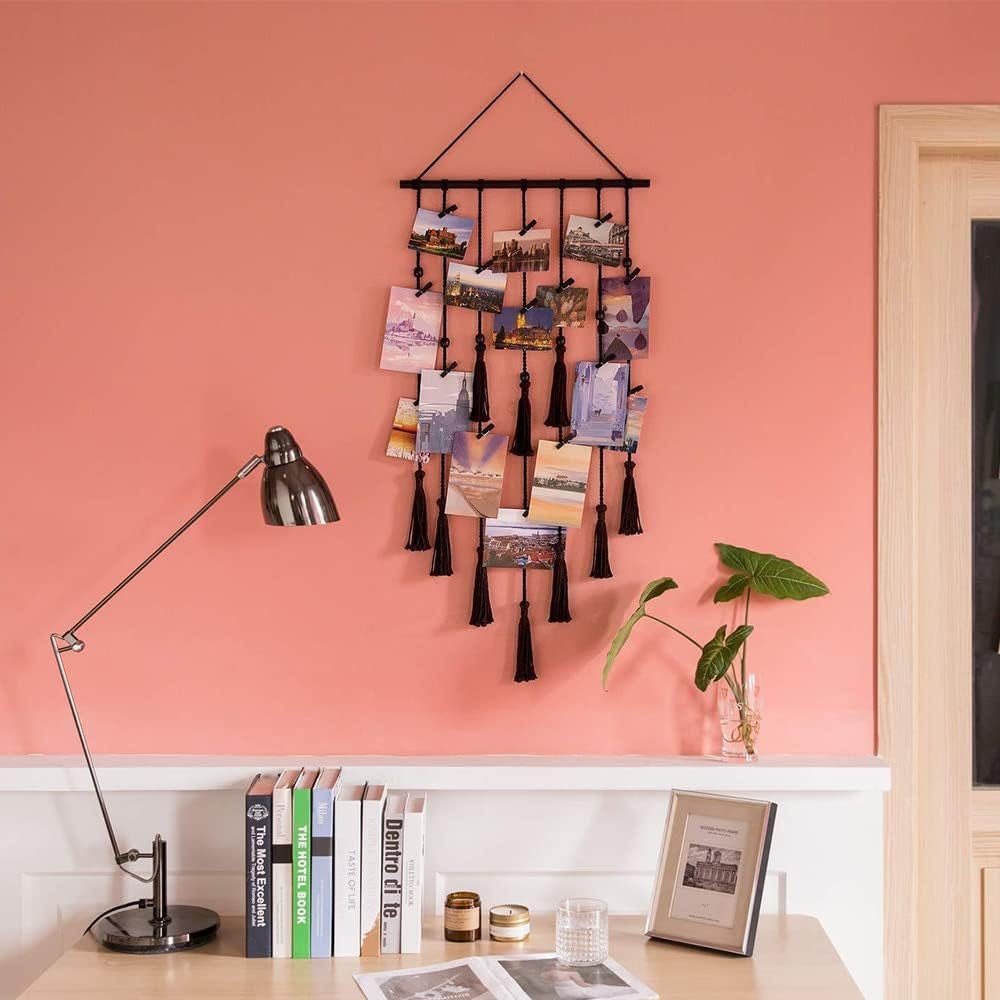 Tapisserie-Fotoseil, Foto-Holzklammern, Haken, Zuhause – Accessoires und Dekorationen, Naty Shop