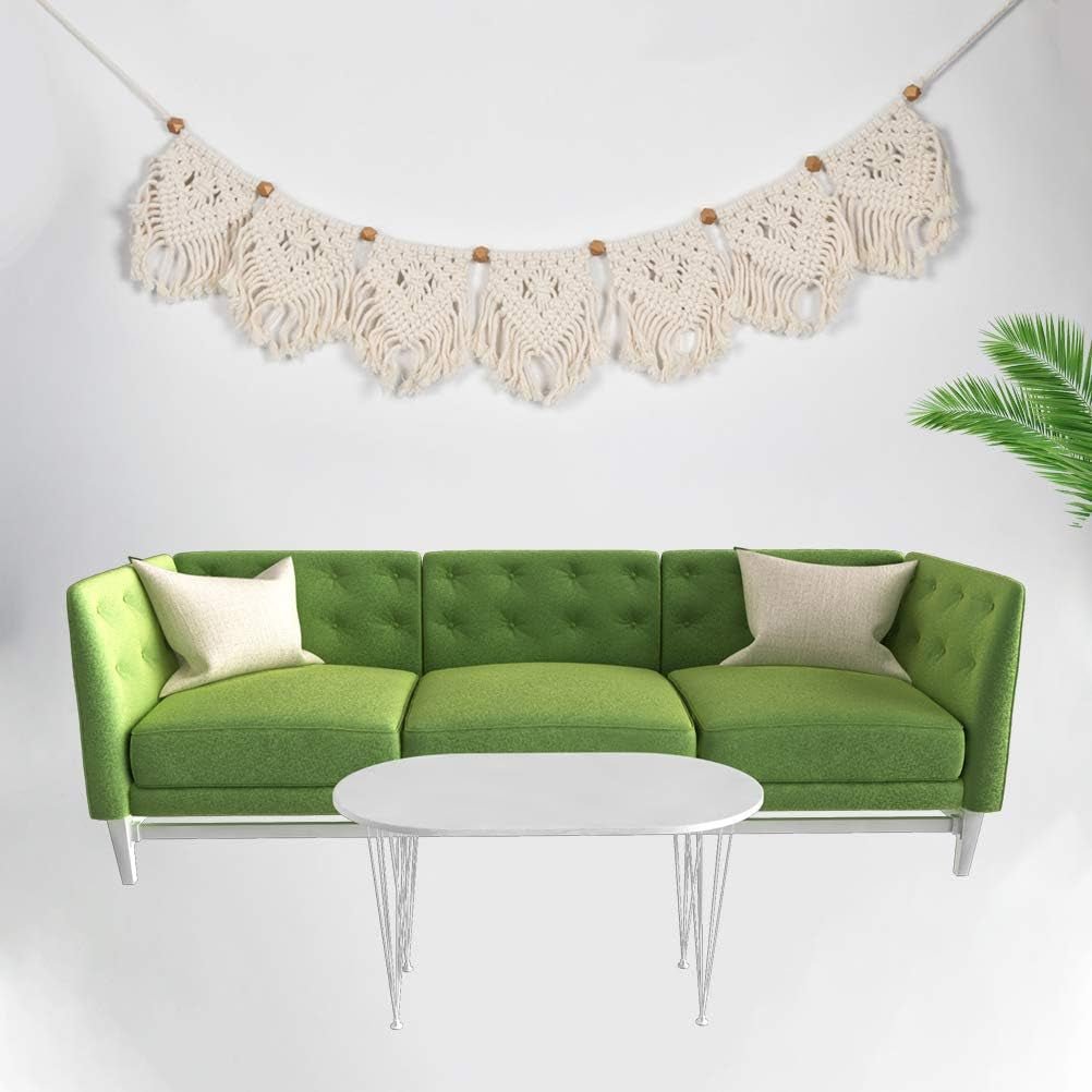 Gobelin mit Fransen, Girlande, Banner, Hochzeitsstoffe aus Baumwolle, Zuhause – Accessoires und Dekorationen, Naty Shop