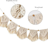 Gobelin mit Fransen, Girlande, Banner, Hochzeitsstoffe aus Baumwolle, Zuhause – Accessoires und Dekorationen, Naty Shop