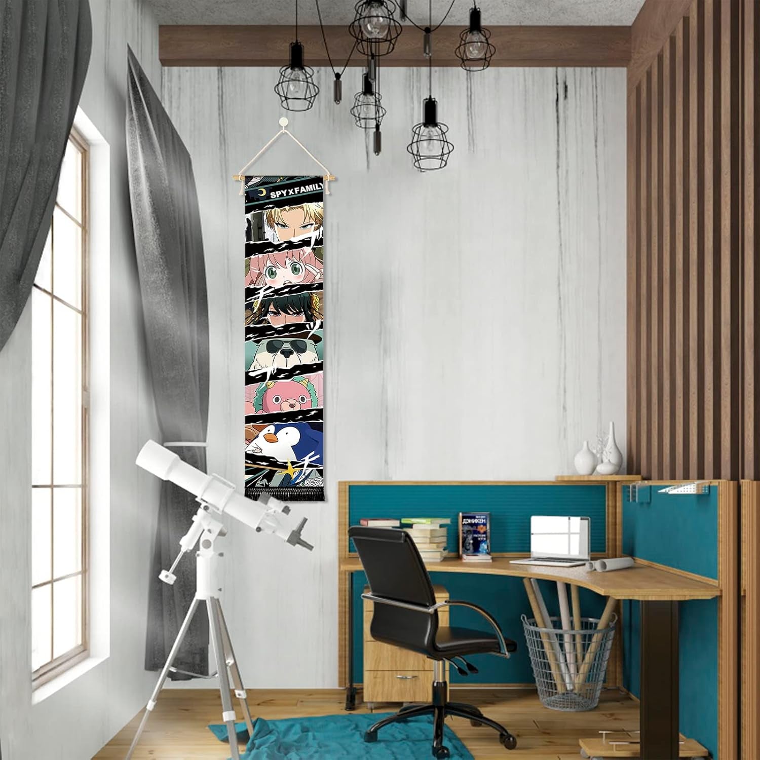 Gobelin zum Aufhängen, Leinwand, Wandkunst, Banner, Anime, Zuhause – Accessoires und Dekorationen, Naty Shop