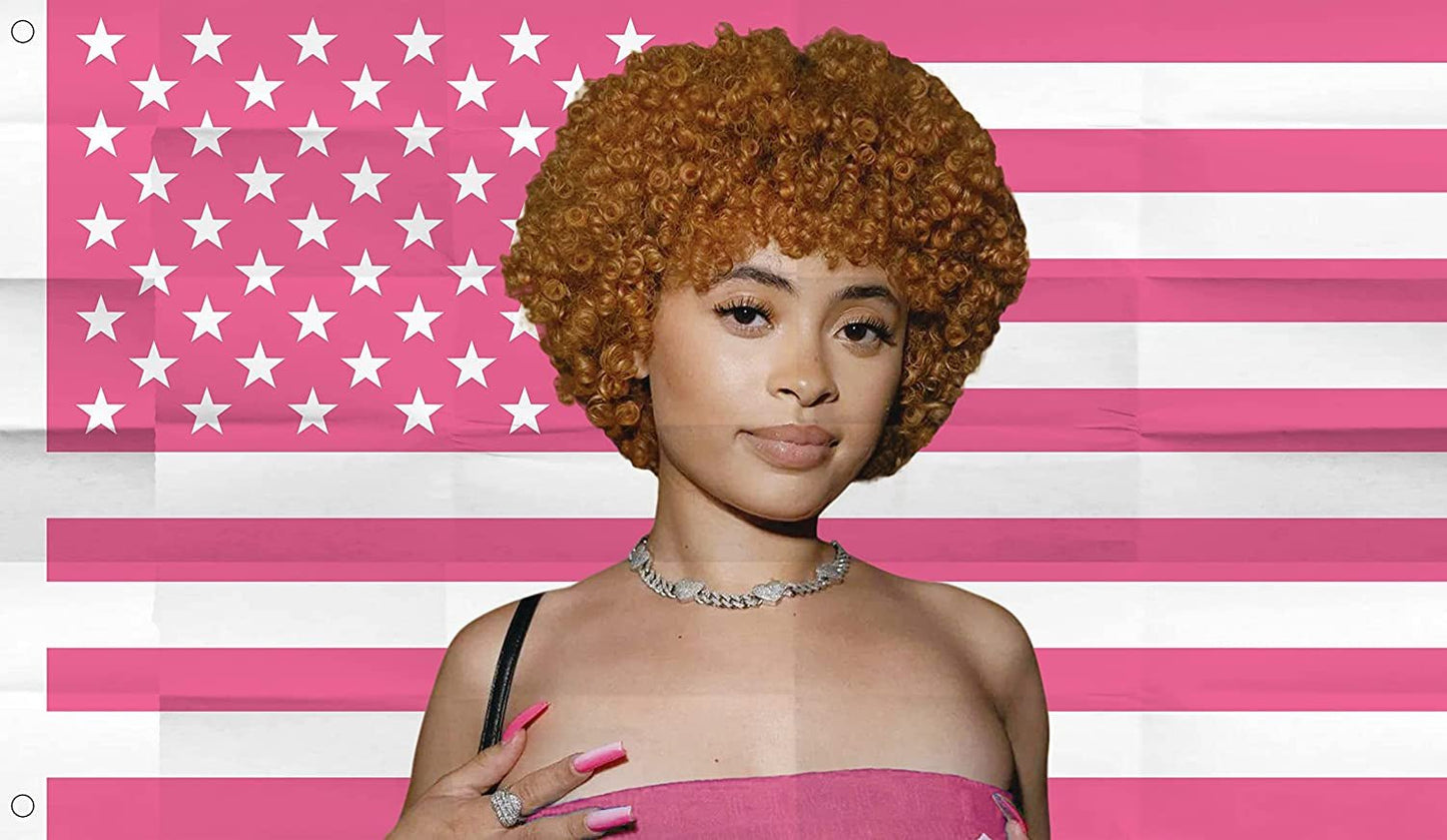 Tapisserie Ice Rapper Gewürzflagge innen außen rosa Zuhause – Accessoires und Dekorationen Naty Shop Standardtitel