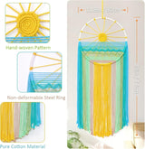 Wandteppich Lomohoo Traumfänger Wandteppich Sonnenmuster Regenbogenzimmer Zuhause – Accessoires und Dekorationen Naty Shop
