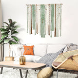 Gobelin Lomohoo große Deko grün ästhetisch gewebt Home - Accessoires und Dekorationen Naty Shop