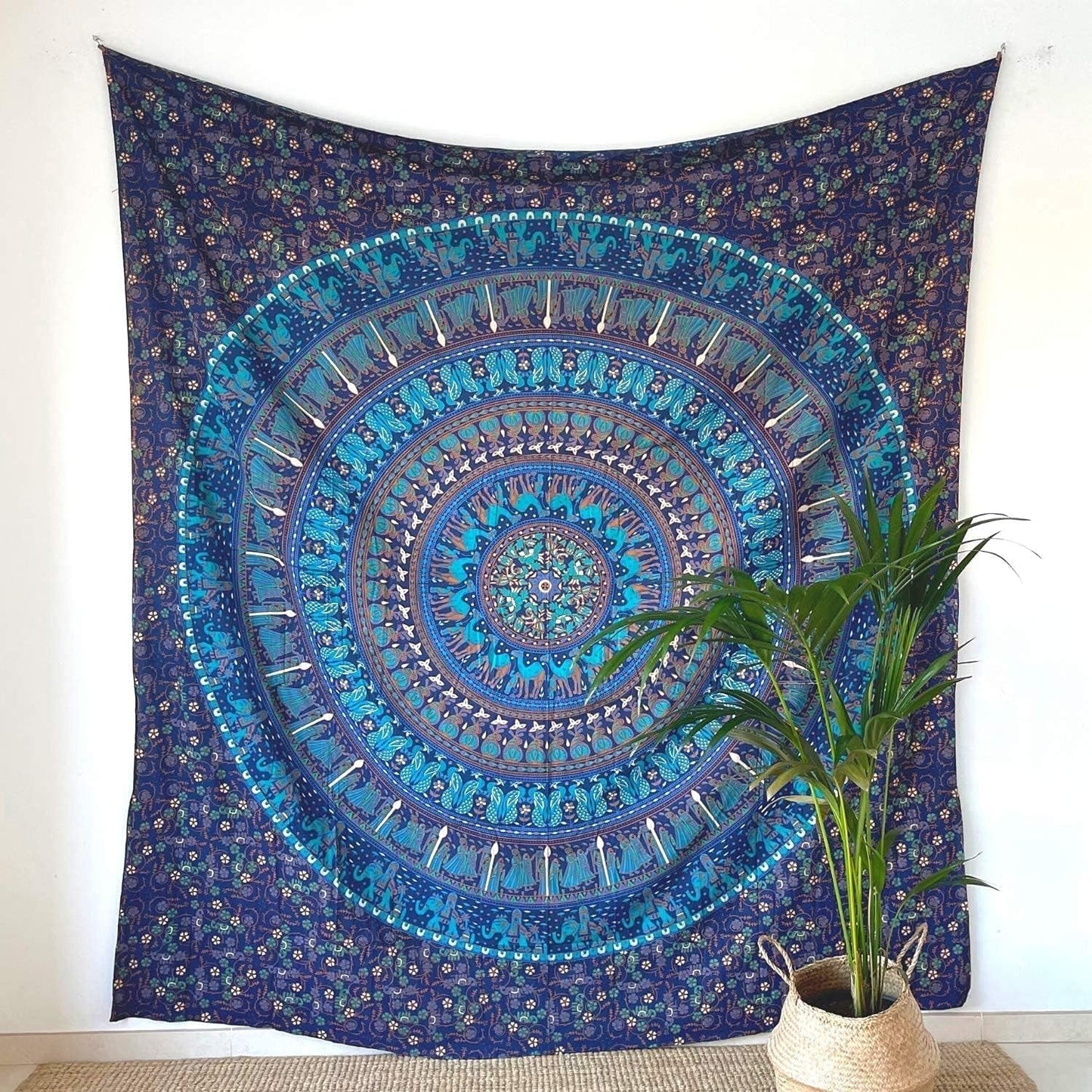 Tapisserie Momomus Mandala farbige Baumwolle orientalische Designs Zuhause - Accessoires und Dekorationen Naty Shop