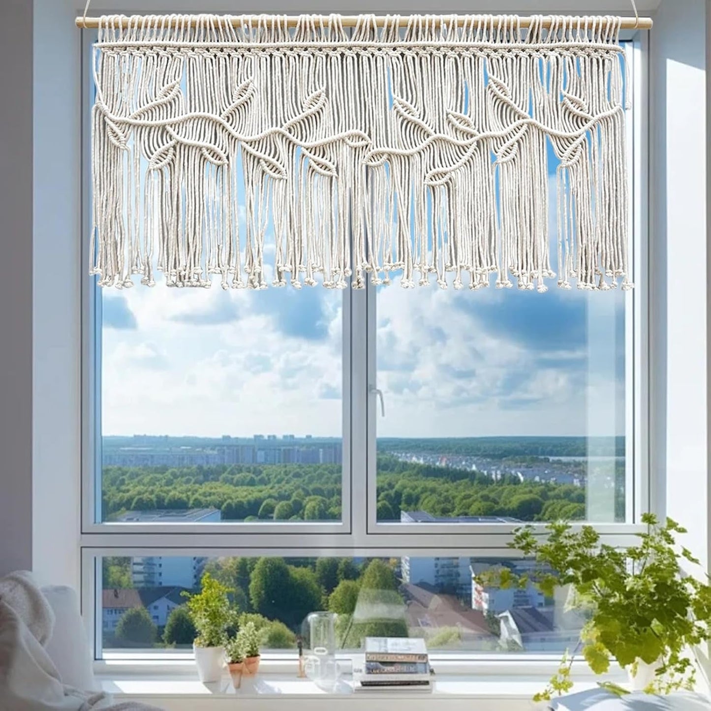 Türvorhang, Wandteppich, gewebt, Elfenbeinfarben Zuhause – Accessoires und Dekorationen Naty Shop