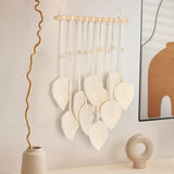 Gobelin Quatre handgemachte flache Girlande aus gewebten Blättern Zuhause - Accessoires und Dekorationen Naty Shop