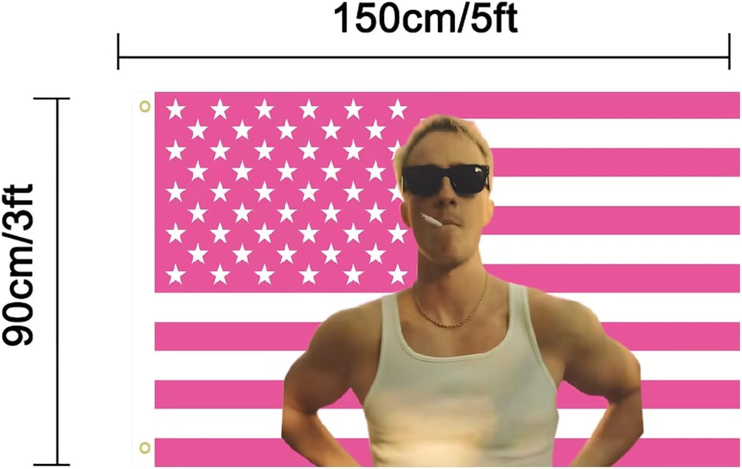 Gobelinregale Cameron Amerikanische Flagge innen außen Zuhause – Accessoires und Dekorationen Naty Shop