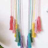 Regenbogen-Wandteppich, Dekoration, Regenbogen-Baumwollseil, Zuhause – Accessoires und Dekorationen, Naty Shop