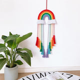 Regenbogen-Wandteppich, Dekoration, Regenbogen-Baumwollseil, Zuhause – Accessoires und Dekorationen, Naty Shop
