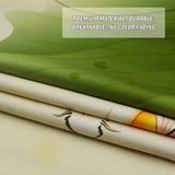 Wandteppich im japanischen Stil, dickes Noren-Leinen, langes Lotushaus – Accessoires und Dekorationen Naty Shop